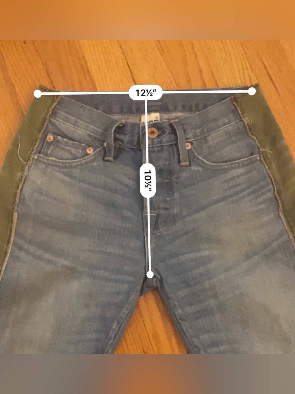 NSF Light Blue Denim Jeans - Classic Wash - Picture 7 of 8